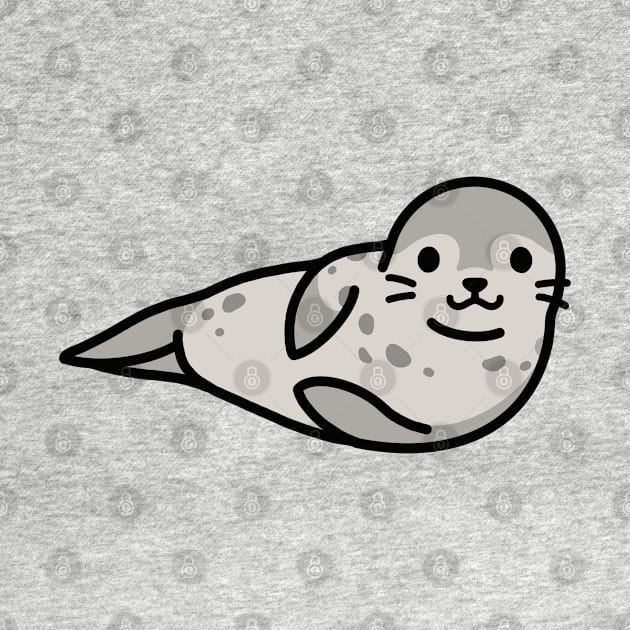 Grey Seal by littlemandyart